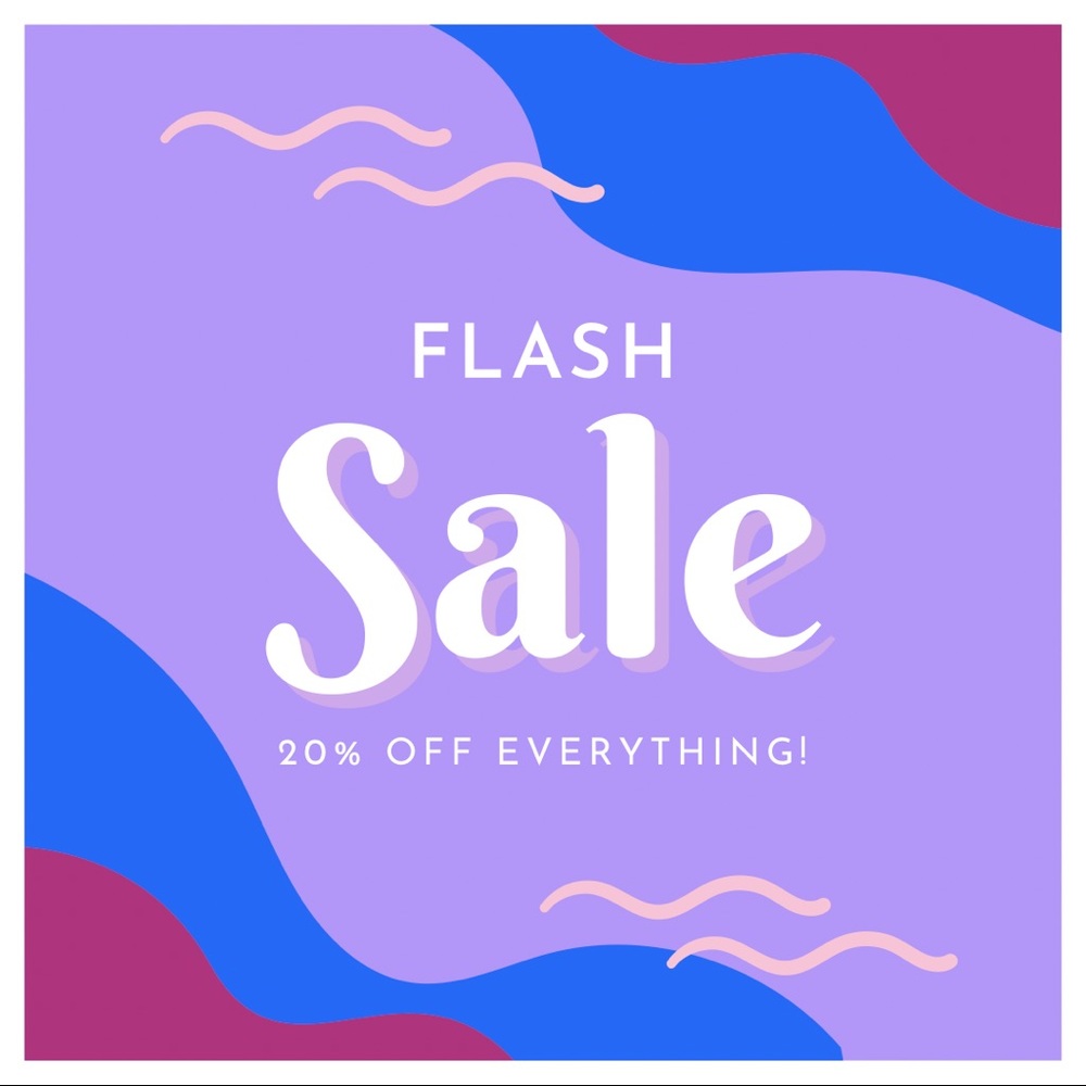 Flash Sale!